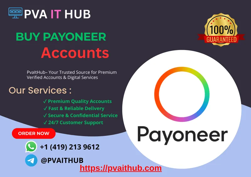 Payoneer Account Setup Assistance